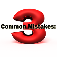 3 common mistakes